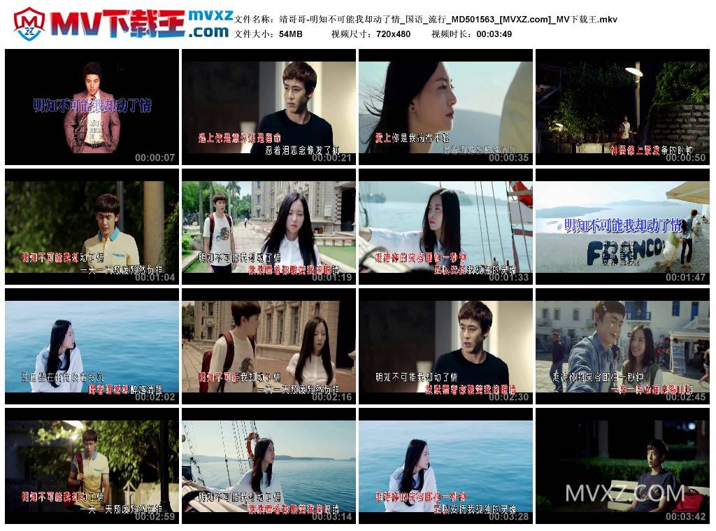 靖哥哥-明知不可能我却动了情_国语_流行_MD501563
